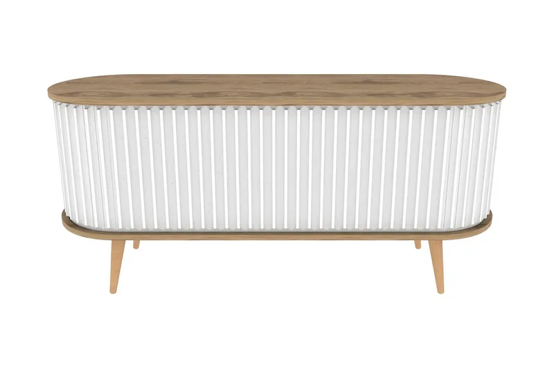 Andifli Tv-benk 140x64 cm - Brun - Møbler - TV- & Mediamøbler - TV benk & mediabenk