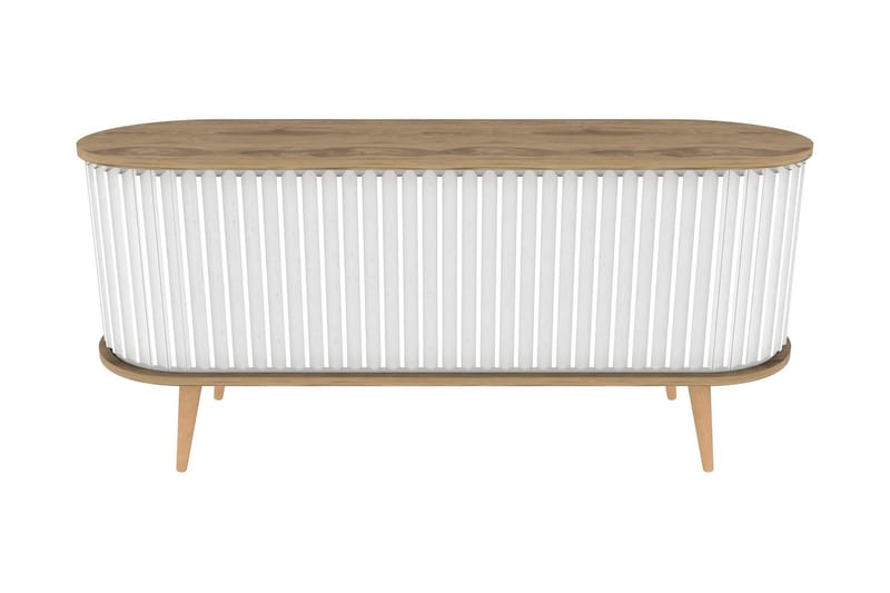 Andifli Tv-benk 140x64 cm - Brun - Møbler - TV- & Mediamøbler - TV benk & mediabenk