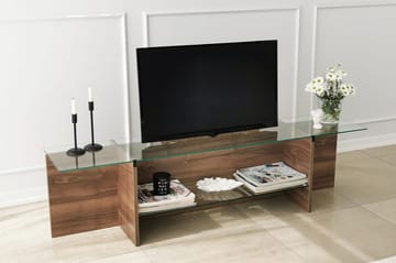 Andifli Tv-benk 158x40 cm - Brun - Møbler - TV- & Mediamøbler - TV benk & mediabenk