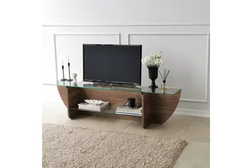 Andifli Tv-benk 158x40 cm - Brun - Møbler - TV- & Mediamøbler - TV benk & mediabenk