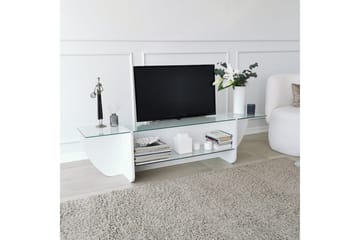 Andifli Tv-benk 158x40 cm - Hvit - Møbler - TV- & Mediamøbler - TV benk & mediabenk