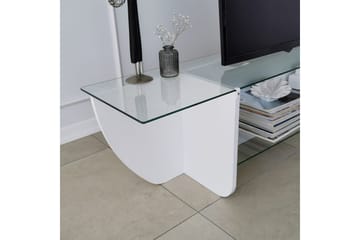 Andifli Tv-benk 158x40 cm - Hvit - Møbler - TV- & Mediamøbler - TV benk & mediabenk