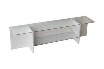 Andifli Tv-benk 158x40 cm - Hvit - Møbler - TV- & Mediamøbler - TV benk & mediabenk