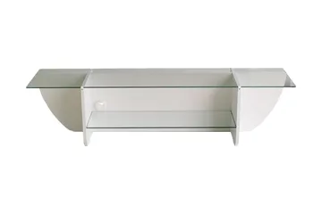 Andifli Tv-benk 158x40 cm - Hvit - Møbler - TV- & Mediamøbler - TV benk & mediabenk