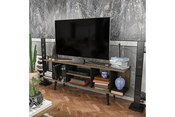 Andifli Tv-benk 160x38,6 cm - Brun - Møbler - TV- & Mediamøbler - TV benk & mediabenk