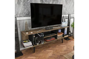 Andifli Tv-benk 160x38,6 cm - Brun - Møbler - TV- & Mediamøbler - TV benk & mediabenk