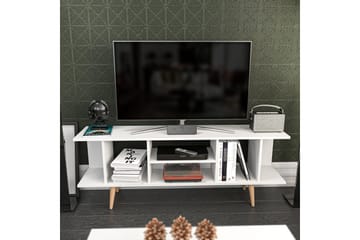 Andifli Tv-benk 160x38,6 cm - Hvit - Møbler - TV- & Mediamøbler - TV benk & mediabenk