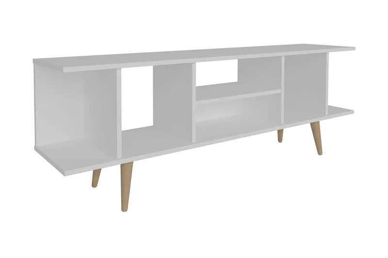 Andifli Tv-benk 160x38,6 cm - Hvit - Møbler - TV- & Mediamøbler - TV benk & mediabenk