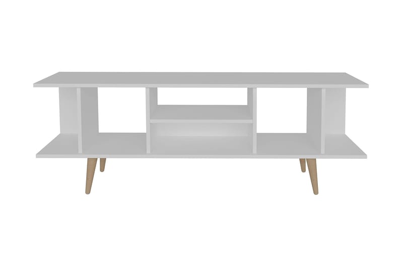 Andifli Tv-benk 160x38,6 cm - Hvit - Møbler - TV- & Mediamøbler - TV benk & mediabenk