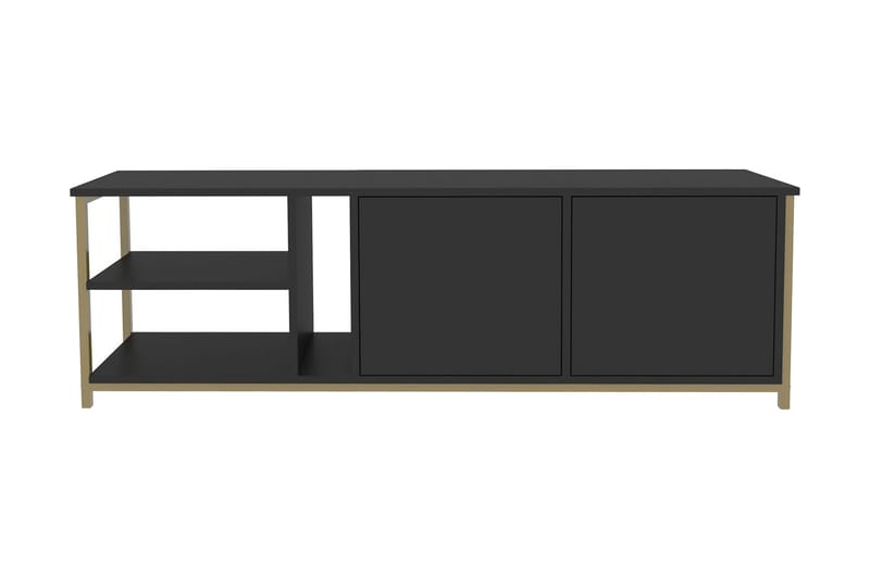 Andifli Tv-benk 160x50,8 cm - Antrasitt - Møbler - TV- & Mediamøbler - TV benk & mediabenk