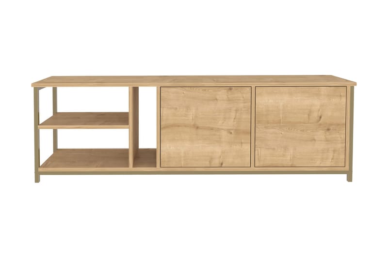 Andifli Tv-benk 160x50,8 cm - Brun - Møbler - TV- & Mediamøbler - TV benk & mediabenk