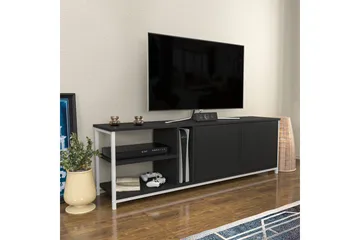 Andifli Tv-benk 160x50,8 cm - Hvit - Møbler - TV- & Mediamøbler - TV benk & mediabenk