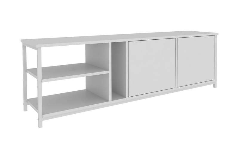 Andifli Tv-benk 160x50,8 cm, Hvit