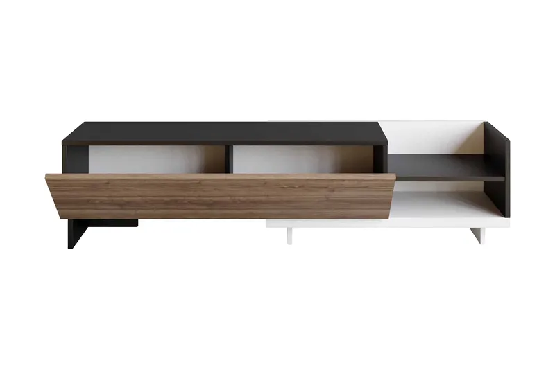 Andifli Tv-benk 165x41 cm - Hvit - Møbler - TV- & Mediamøbler - TV benk & mediabenk