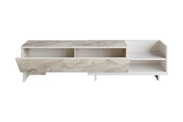 Andifli Tv-benk 165x41 cm - Hvit - Møbler - TV- & Mediamøbler - TV benk & mediabenk