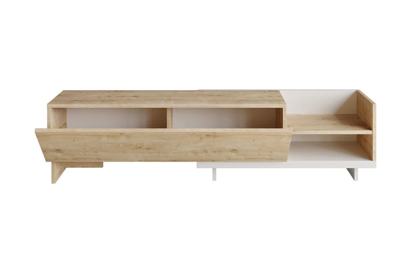 Andifli Tv-benk 165x41 cm - Hvit - Møbler - TV- & Mediamøbler - TV benk & mediabenk