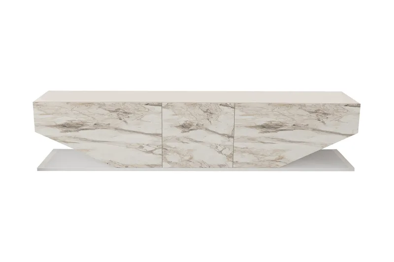 Andifli Tv-benk 180x45 cm - Hvit - Møbler - TV- & Mediamøbler - TV benk & mediabenk