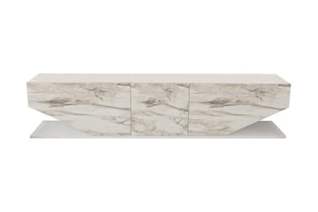 Andifli Tv-benk 180x45 cm - Hvit - Møbler - TV- & Mediamøbler - TV benk & mediabenk