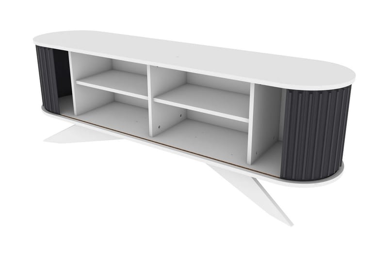 Andifli Tv-benk 180x60 cm - Antrasitt - Møbler - TV- & Mediamøbler - TV benk & mediabenk