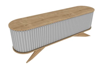 Andifli Tv-benk 180x60 cm - Blå - Møbler - TV- & Mediamøbler - TV benk & mediabenk