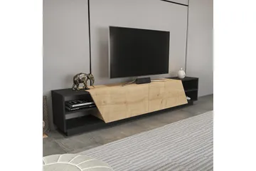 Andifli Tv-benk 240x47,4 cm - Antrasitt - Møbler - TV- & Mediamøbler - TV benk & mediabenk