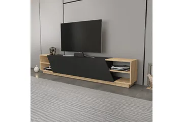 Andifli Tv-benk 240x47,4 cm - Brun - Møbler - TV- & Mediamøbler - TV benk & mediabenk