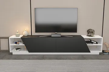 Andifli Tv-benk 240x47,4 cm - Hvit - Møbler - TV- & Mediamøbler - TV benk & mediabenk