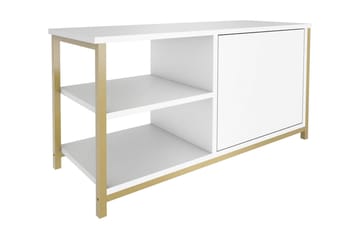 Andifli Tv-benk 89,6x50,8 cm - Gull - Møbler - TV- & Mediamøbler - TV benk & mediabenk