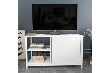 Andifli Tv-benk 89,6x50,8 cm - Hvit - Møbler - TV- & Mediamøbler - TV benk & mediabenk