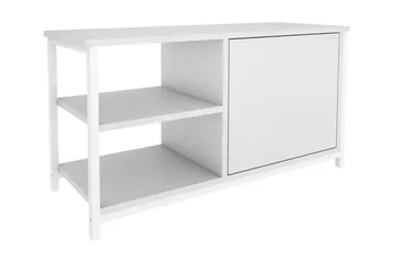 Andifli Tv-benk 89,6x50,8 cm - Hvit - Møbler - TV- & Mediamøbler - TV benk & mediabenk