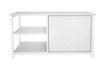 Andifli Tv-benk 89,6x50,8 cm - Hvit - Møbler - TV- & Mediamøbler - TV benk & mediabenk