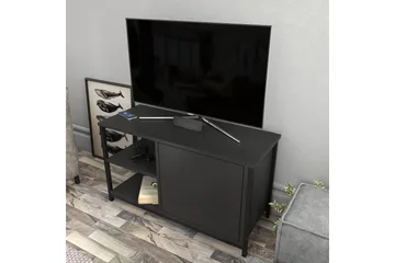 Andifli Tv-benk 89,6x50,8 cm - Svart - Møbler - TV- & Mediamøbler - TV benk & mediabenk