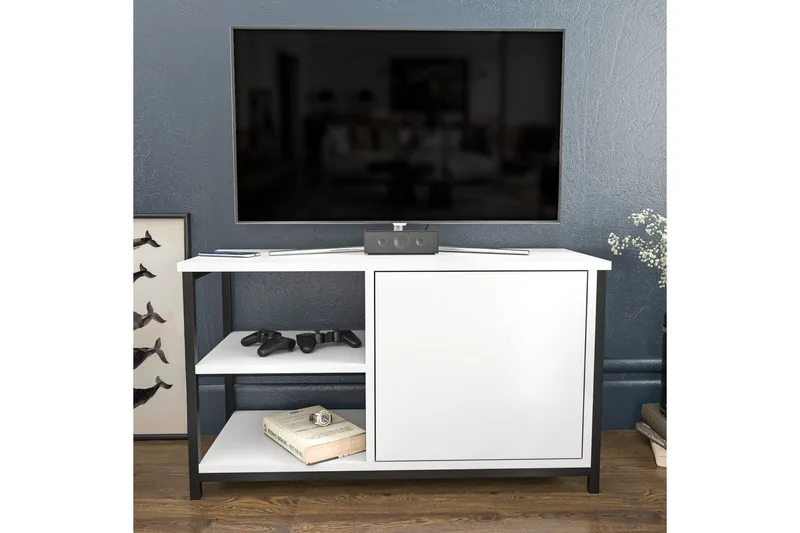 Andifli Tv-benk 89,6x50,8 cm - Svart - Møbler - TV- & Mediamøbler - TV benk & mediabenk