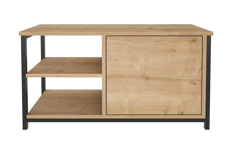 Andifli Tv-benk 89,6x50,8 cm - Svart - Møbler - TV- & Mediamøbler - TV benk & mediabenk