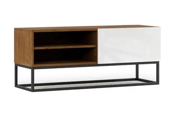 Aneja Tv-benk 40 cm - Hvit - Møbler - TV- & Mediamøbler - TV benk & mediabenk