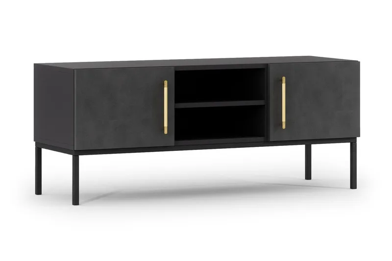 Anjal Tv-benk 40 cm, Svart