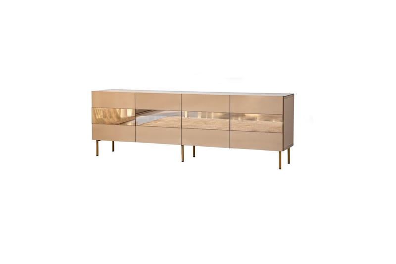 Arioch TV-benk 180 cm - Bronse - Møbler - TV- & Mediamøbler - TV benk & mediabenk
