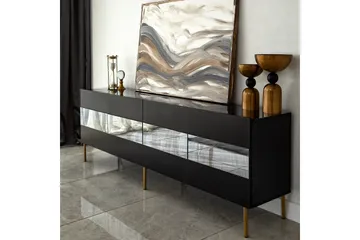 Arioch TV-benk 180 cm - Grå - Møbler - TV- & Mediamøbler - TV benk & mediabenk