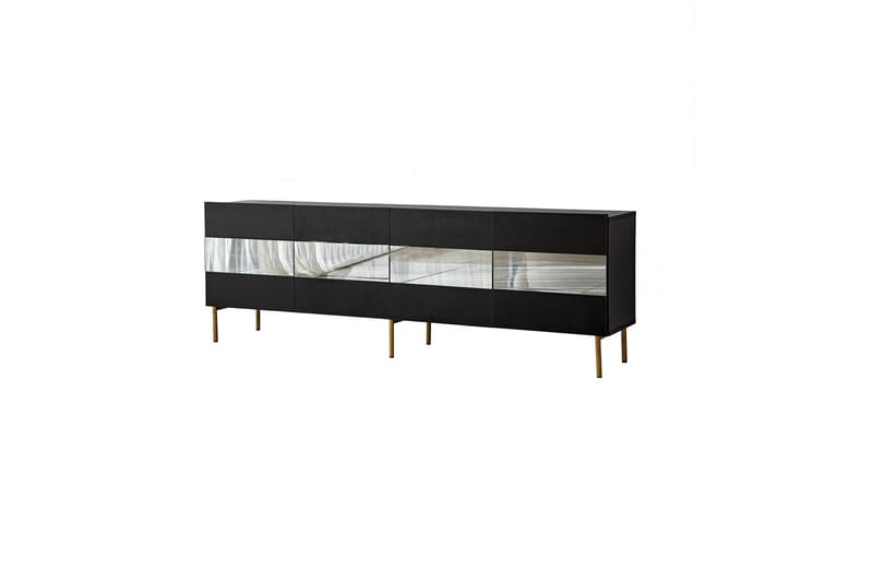 Arioch TV-benk 180 cm - Grå - Møbler - TV- & Mediamøbler - TV benk & mediabenk