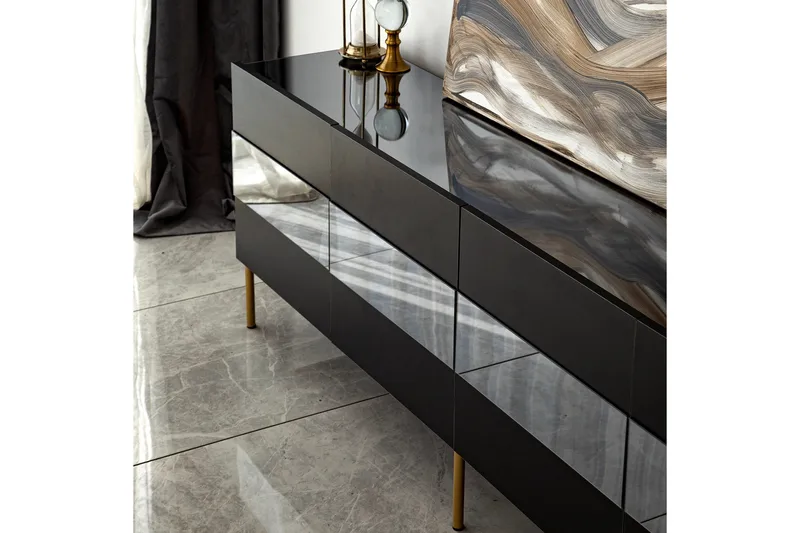 Arioch TV-benk 180 cm - Grå - Møbler - TV- & Mediamøbler - TV benk & mediabenk