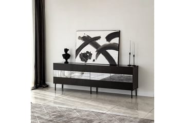 Arioch TV-benk 180 cm - Svart - Møbler - TV- & Mediamøbler - TV benk & mediabenk