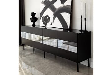 Arioch TV-benk 180 cm - Svart - Møbler - TV- & Mediamøbler - TV benk & mediabenk