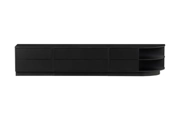 Arteksio TV-benk 78 cm Høyre - Carbon black - Møbler - TV- & Mediamøbler - TV benk & mediabenk