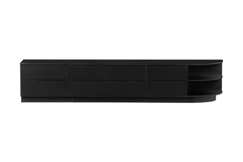 Arteksio TV-benk 78 cm Høyre - Carbon black - Møbler - TV- & Mediamøbler - TV benk & mediabenk