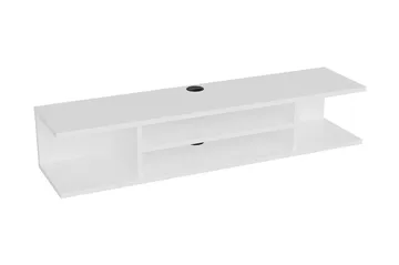 Avvakko TV-benk 135 cm - Hvit - Møbler - TV- & Mediamøbler - TV benk & mediabenk