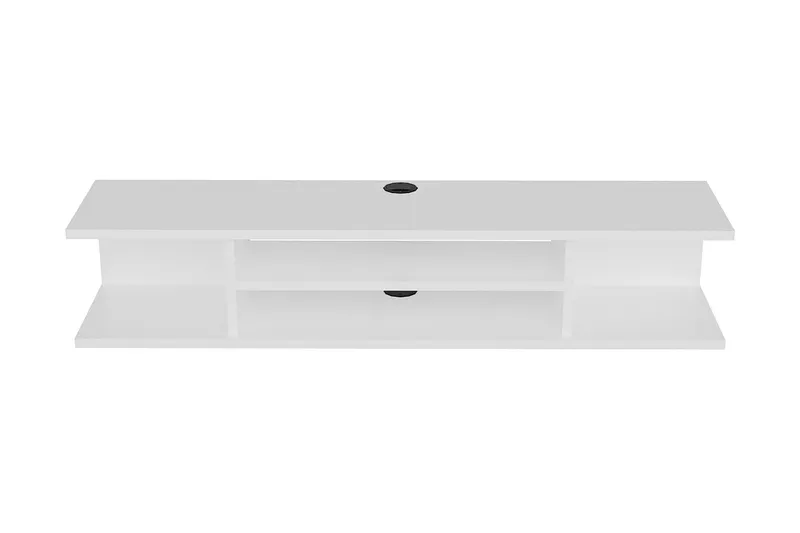 Avvakko TV-benk 135 cm - Hvit - Møbler - TV- & Mediamøbler - TV benk & mediabenk