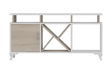 Ayaze TV-benk 120 cm - Hvit - Møbler - TV- & Mediamøbler - TV benk & mediabenk