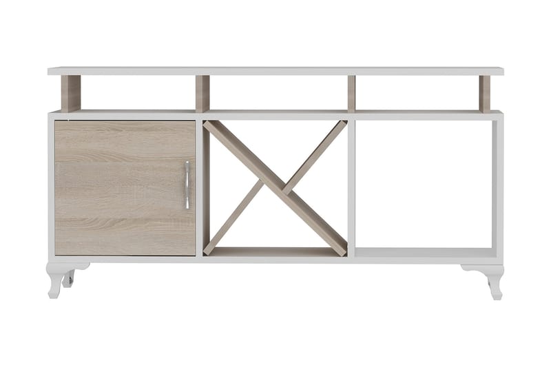 Ayaze TV-benk 120 cm - Hvit - Møbler - TV- & Mediamøbler - TV benk & mediabenk