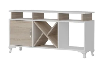 Ayaze TV-benk 120 cm - Hvit - Møbler - TV- & Mediamøbler - TV benk & mediabenk