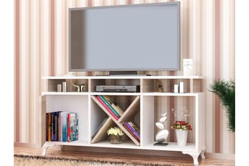 Ayaze TV-benk 120 cm - Hvit - Møbler - TV- & Mediamøbler - TV benk & mediabenk